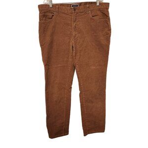 Club‎ Room Pants Corduroy Stretch Preppy Hipster Mens Size 38X32 Brown